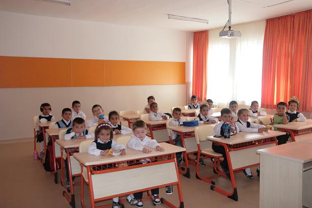 Nyt klasseværelse på en skole i Ankara