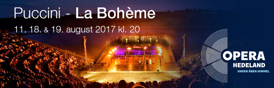 Opera Hedeland - i år med La Bohème