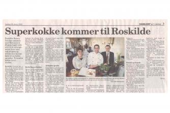 DAGBLADET: Stjernekokke kommer til Roskilde