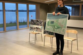 Landskabsarkitekt Karen Luise W. Høgsbro fortæller om tilblivelsen af Vestre Fjordpark