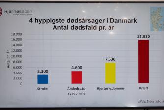 Stroke er den fjerde hyppigste dødsårsag i Danmark