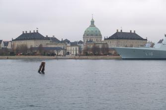 Udsigt mod Amalienborg.